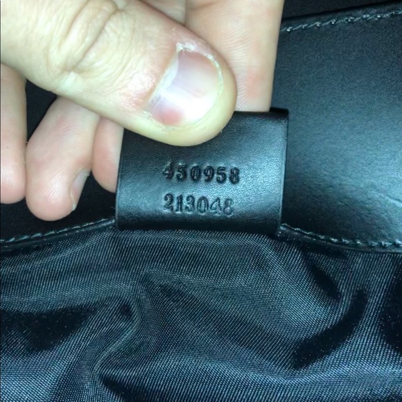 Monogram GG Black/Brown bookbag - Picture 7 of 8